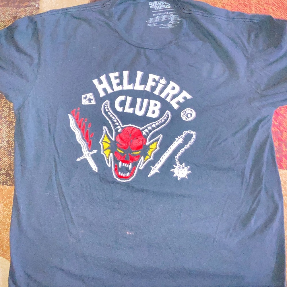 Stranger Things Hellfire Club Graphic T-Shirt